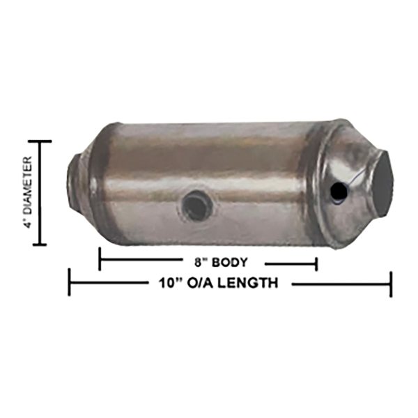 OBD II Manifold Round XL Body Catalytic Converters